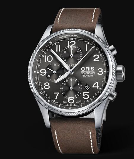 Review Oris Aviation Big Crown Pointer Chronograph 44mm Replica Watch 01 774 7699 4063-07 5 22 05FC